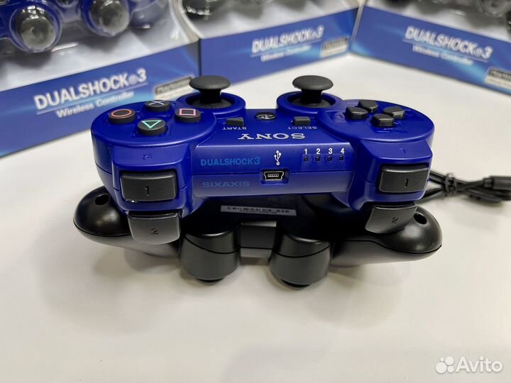 Геймпад на PS 3 Универсальный Черный Синий