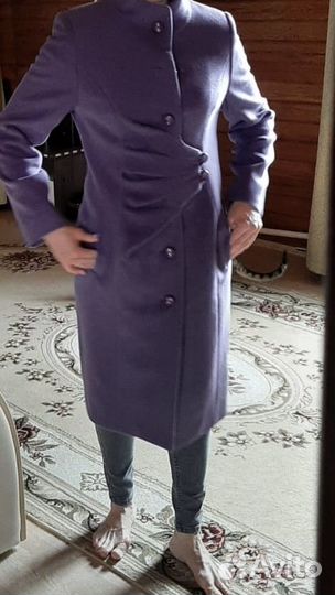 Пальто женское демисезонное 44 46 длинное