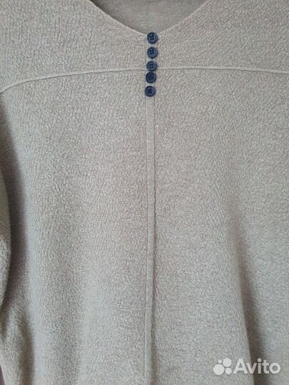 Джемпер лонгслив трикотажный 50