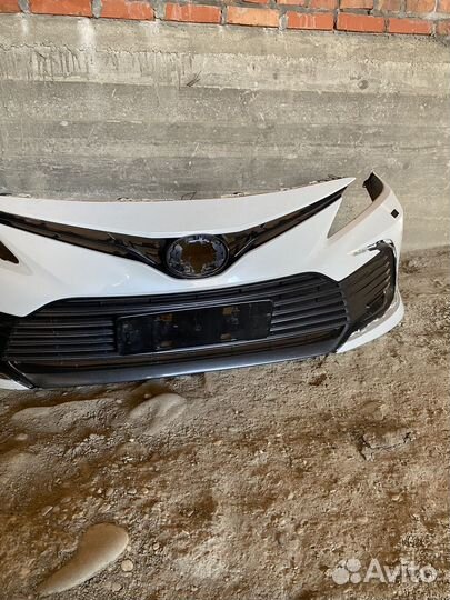 Бампер на камри 70