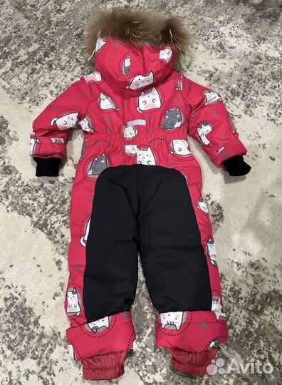 Зимний комбинезон для девочки 104