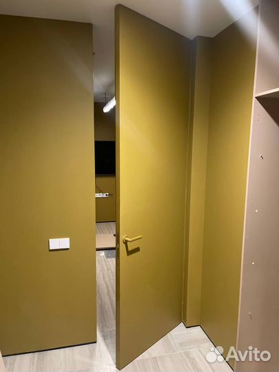 Скрытые двери invisible / под покраску / шпон