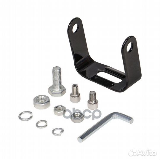 Фара светодиодная квадратная 4 LED линза 4D 1