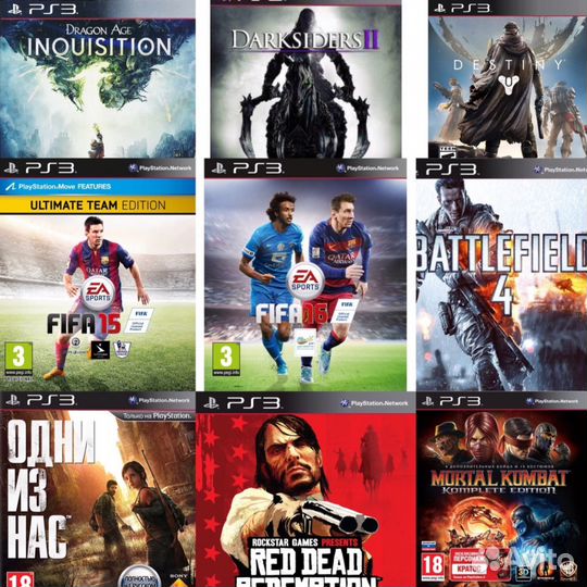 Playstation 3 500Gb + 50 игр
