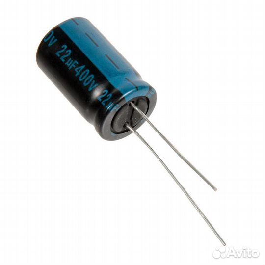 Конденсатор электролитический 22x400 (12.5x20) TK