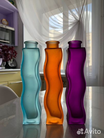 Ваза волна IKEA 3 шт