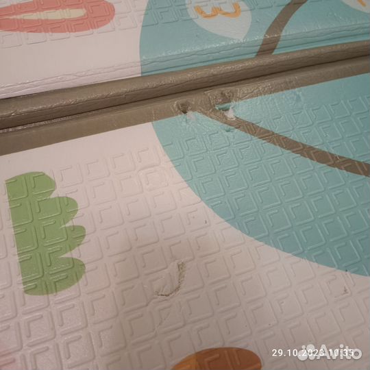 Складной детский коврик 180 200