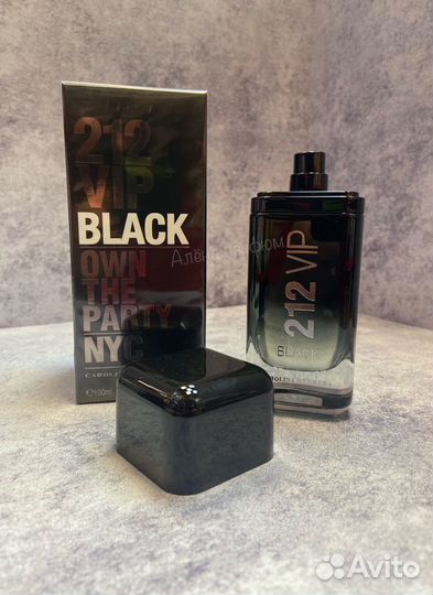 Carolina Herrera 212 Vip Black 100 ml Парфюм