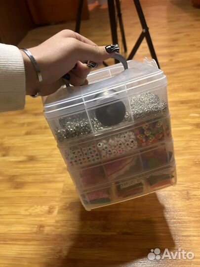 Набор фурнитуры и бисера