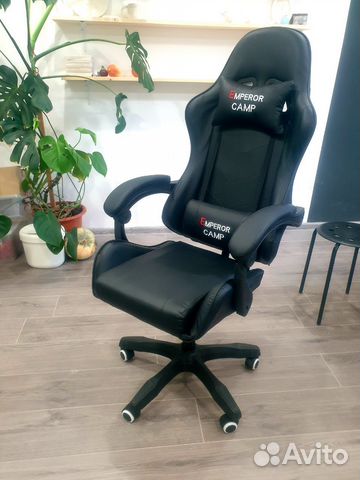 Игровое кресло Emperor Camp черное