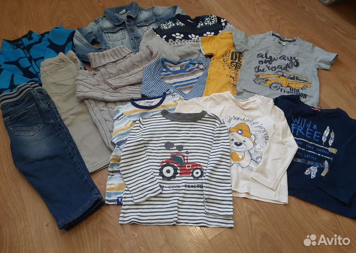 Фирменные вещи для мальчика 92 р