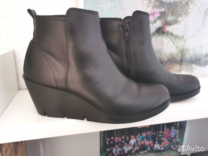 Ботильоны/сапоги ecco 38,5