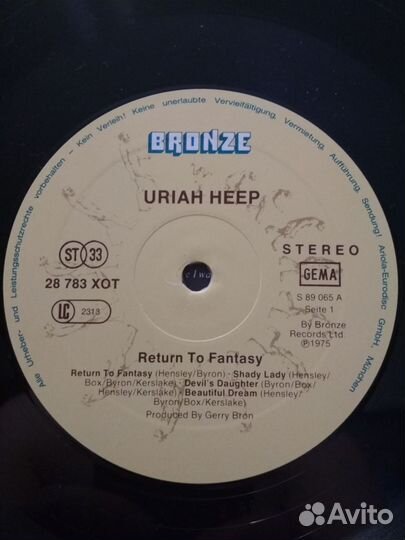 Uriah Heep,Ken Hensley 5 L.P