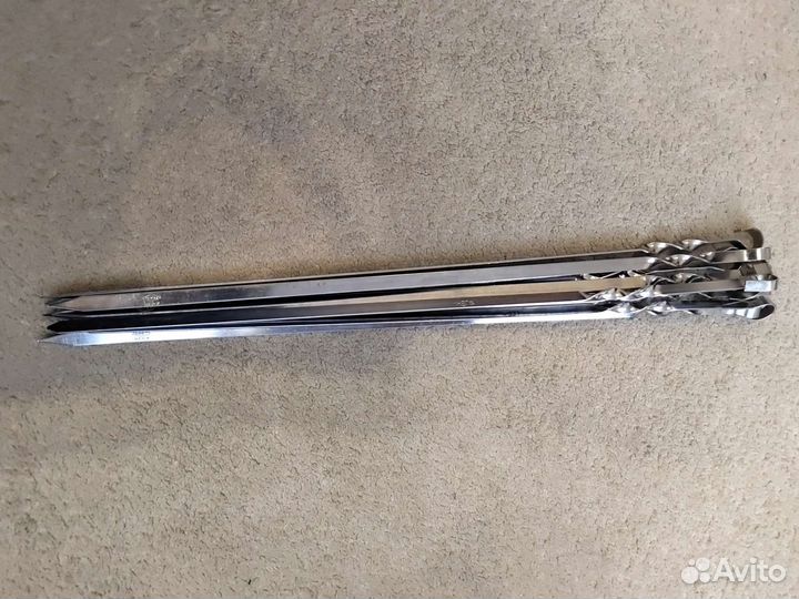 Шампура из нержавейки новые 55 см