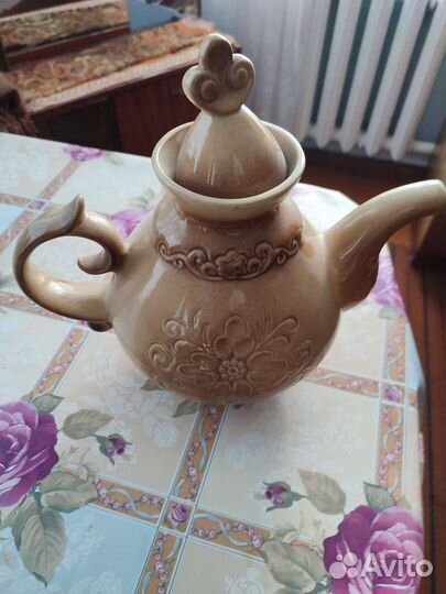 Чайник керамический СССР винтаж