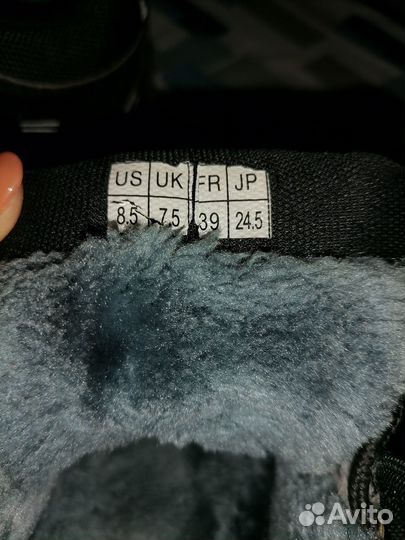 Теплые ботинки