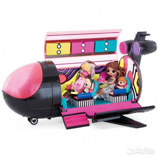 Игрушка LOL 571339 Самолет-трансформер OMG Remix