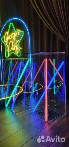 Тумбы прозрачные