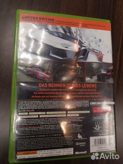 NFS Run Игра для приставки xbox 360