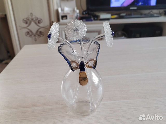 Ваза стеклянная СССР