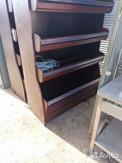 Хлебный стеллаж лдсп 5 полок 130/54/260