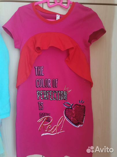 Платье летнее для девочки 110