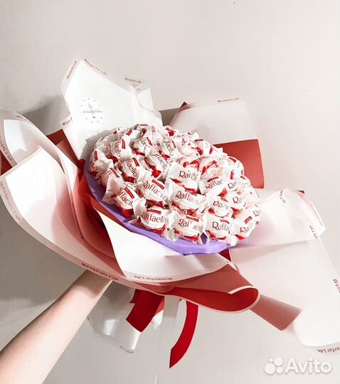 Шикарный букет из раффаэлло