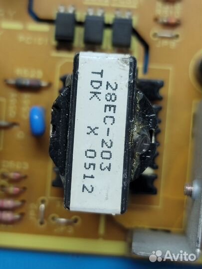 Плата питания HP LaserJet 1018/1020 (есть трещина)