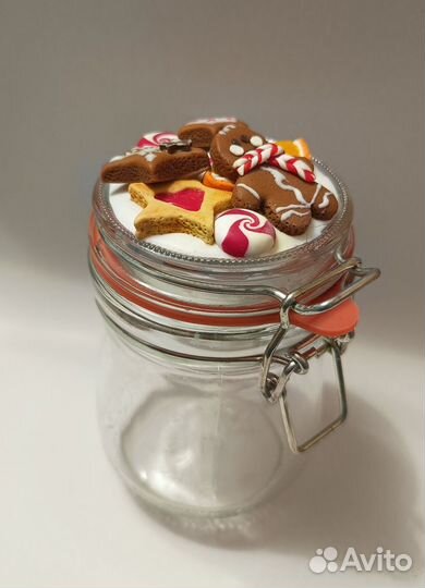 Банка для сыпучих продуктов ручная работа