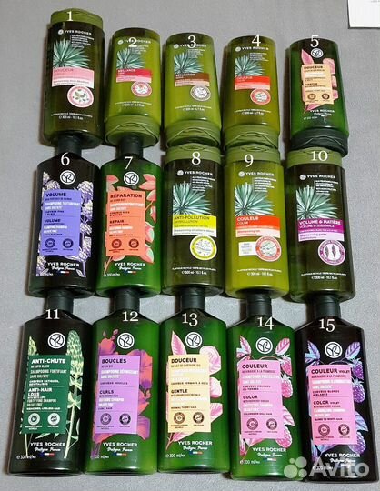Гели д/душа,шампуни, бальзамы Yves Roche