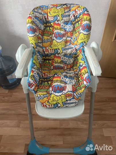 Стульчик для кормления chicco polly