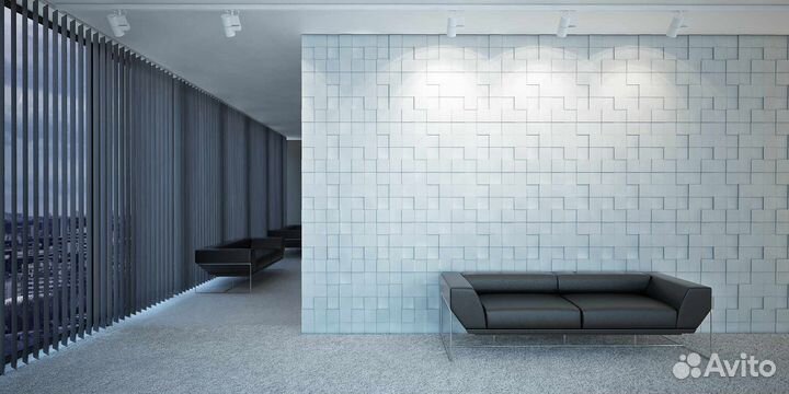 Гипсовая 3D панель 