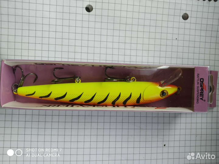 Воблеры для троллинга, реплика на 120 Rapala