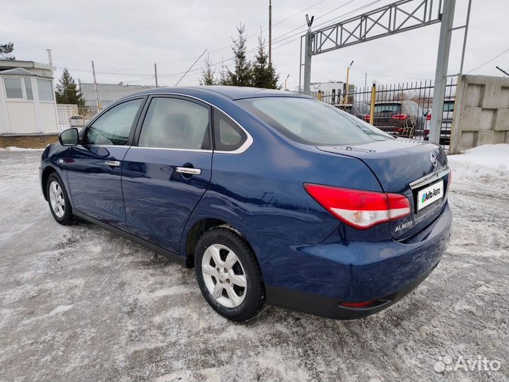 Nissan Almera 1.6 AT, 2014, 186 126 км