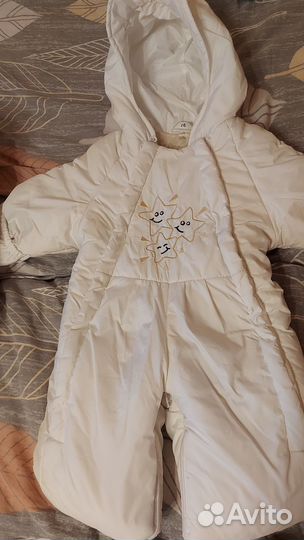 Детские конверты и зимний комбинезон