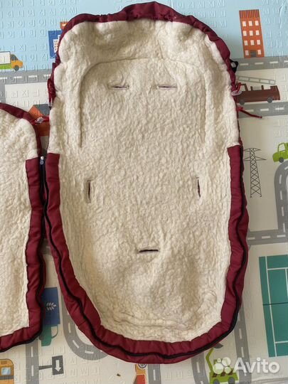 Зимний конверт в коляску Zeffiro