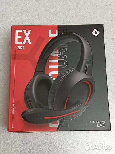 Игровые наушники с микрофоном Red Square EXO
