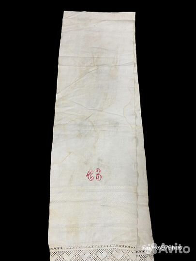 Старинное полотенце рушник 19 век