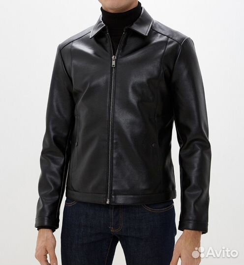 Кожаная куртка мужская