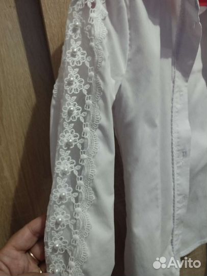 Рубашка школьная для девочки