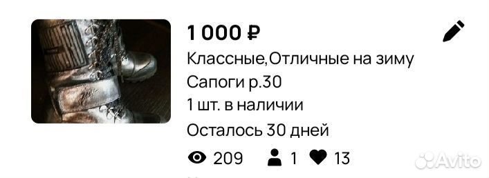 Классные,Отличные на зиму Сапоги р.30