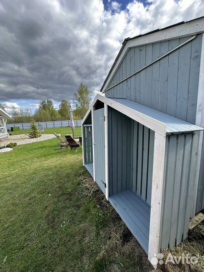 Дровник для улицы