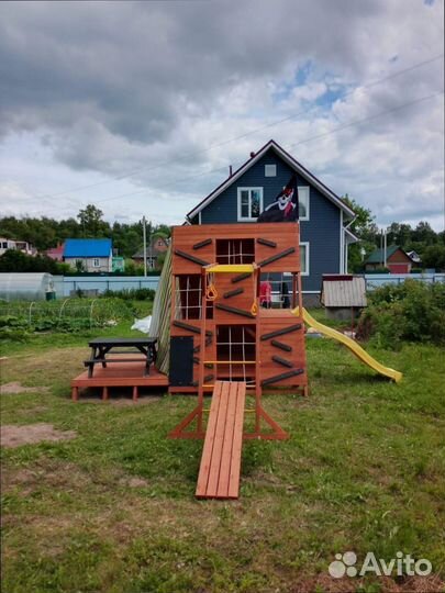 Детский игровой комплекс Савушка зима / лето
