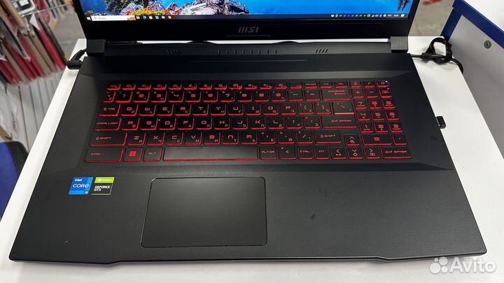 Ноутбук MSI Katana GF 76 core i5-11400H/16/512