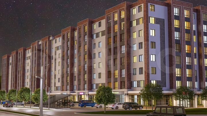1-к. квартира, 44,8 м², 7/11 эт.