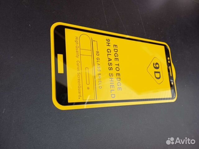 Чёрное стекло Honor Y5 (2018)