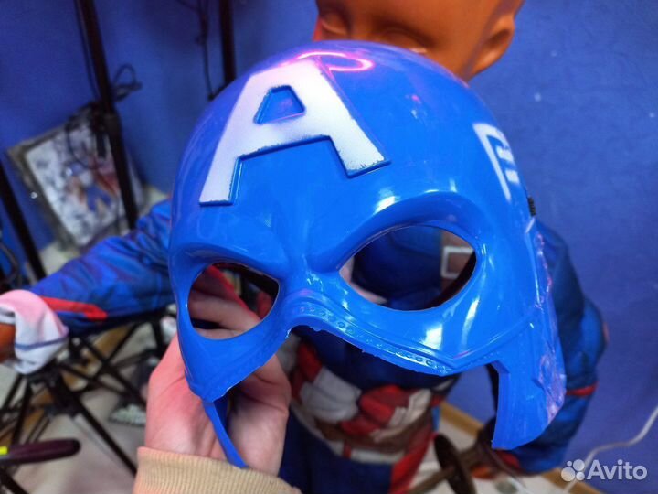 Карнавальный костюм С маской капитан америка, халк