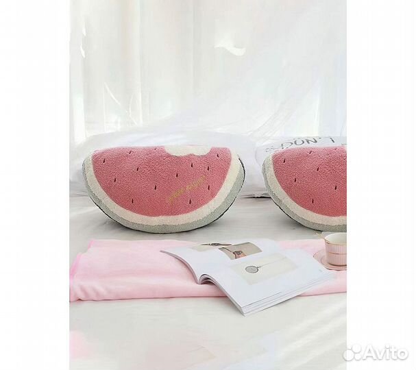 Игрушка подушка с пледом Funfur Арбузик