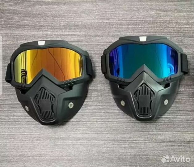 Маска мото,вело, сноуборд,страйкбольная