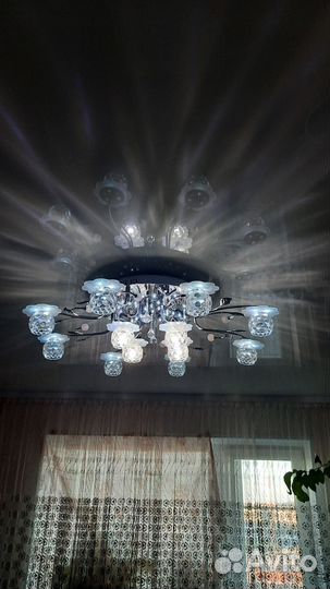 Люстра светодиодная с пультом